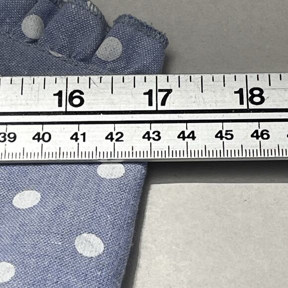 Mi Ami Mini Polka Dot Dress Spag Sraps Sweetheart Neckline Coquette Tiered SZ L - Picture 9 of 12